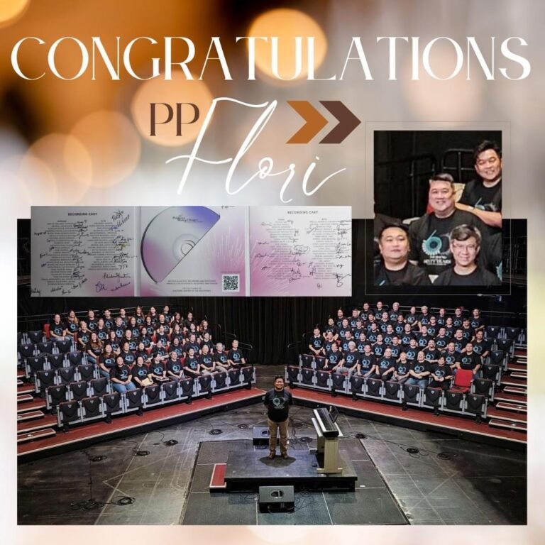 Congratulations, Ar. Flori!