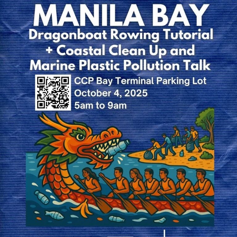 WAD: MANILA BAY Dragon Boat Tutorial and Coastal Clean-up