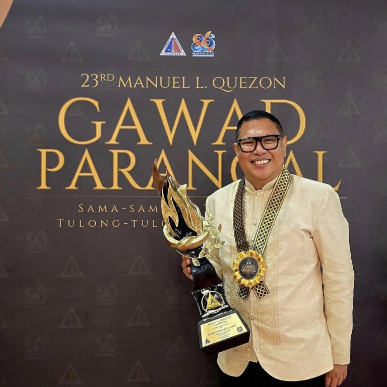 Ar. Gerard Lico – 23rd Manuel L. Quezon Gawad Parangal for Urban Development