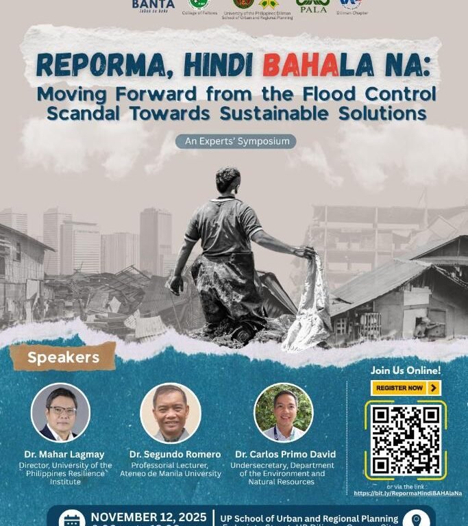 Reporma, Hindi Bahala Na: Experts’ Symposium on Sustainable Flood Management