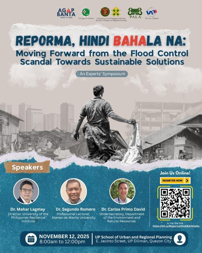 Reporma, Hindi Bahala Na: Experts’ Symposium on Sustainable Flood Management