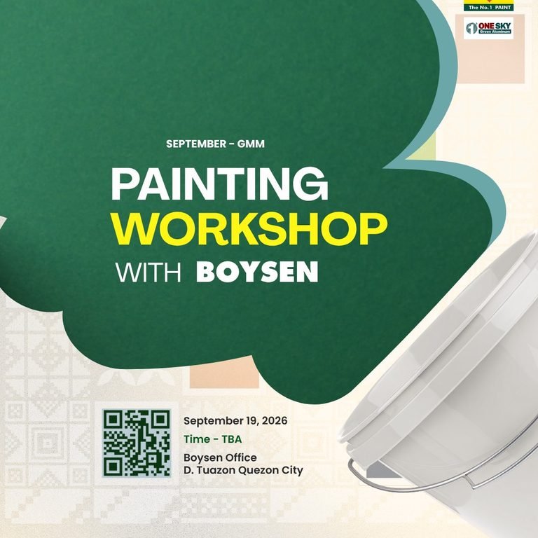 September GMM Painting Workshop with Boysen